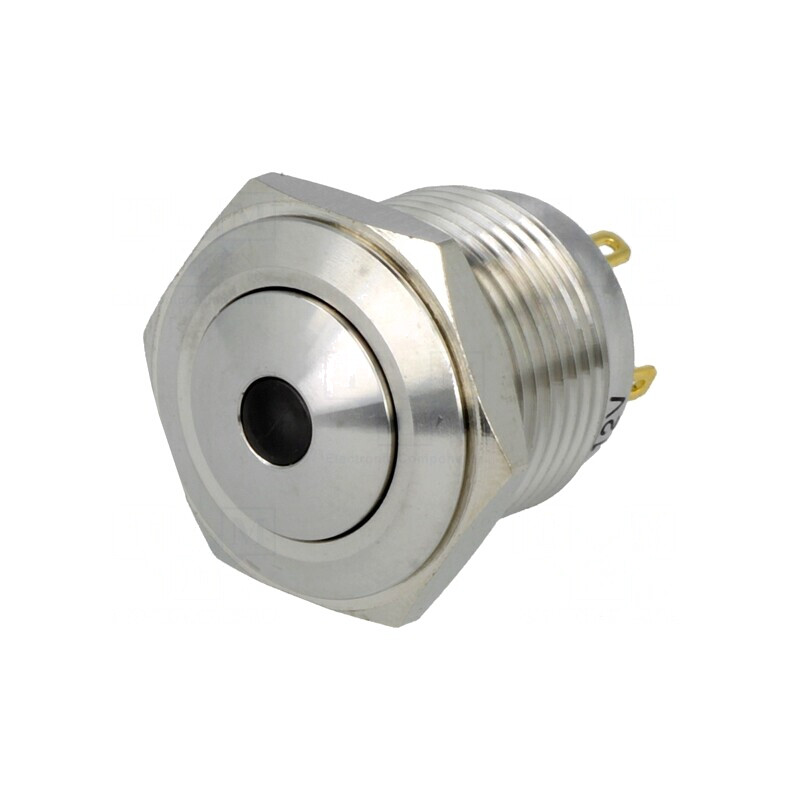Comutator Anti-Vandalism Galben IP65 2A 36VDC | Electronic-mag.ro | Componente Electronice