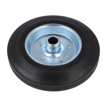 Roată de transport 200mm 230kg gumă | Electronic-mag.ro | Componente Electronice