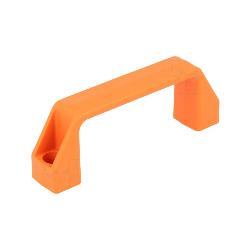 Manetă tehnopolimer portocalie 45mm x 150mm x 27mm | Electronic-mag.ro | Componente Electronice