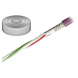 Cablu transmitere date chainflex CF898 2x0,5mm2 Cu