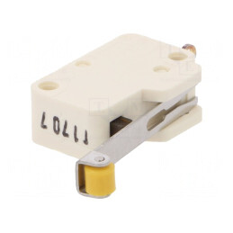 Microîntrerupător SNAP ACTION 10A 400VAC cu manetă și rolă | Electronic-mag.ro | Componente Electronice