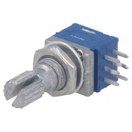 Potentiometru Logaritmic Axial 25mW 100kΩ 300° PCB | Electronic-mag.ro | Componente Electronice