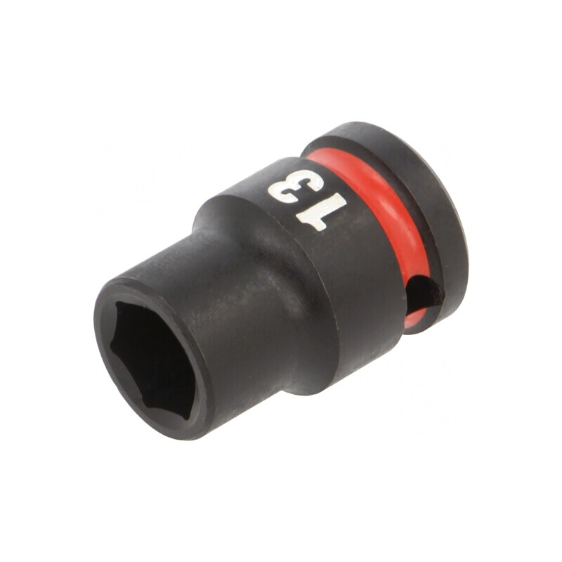 Tubulară Impact HEX 13mm 1/2 Scurtă 6 Puncte | Electronic-mag.ro | Componente Electronice