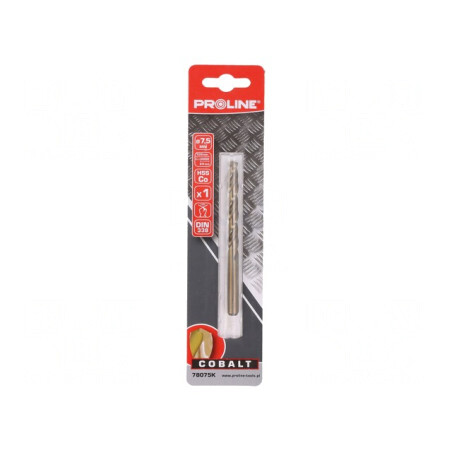 Burghiu Metal 7.5mm HSS-Co Blister | Electronic-mag.ro | Componente Electronice