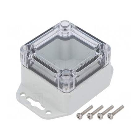 Carcasă universală policarbonat IP67 60x60x40mm | Electronic-mag.ro | Componente Electronice