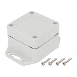 Carcasă Universală Policarbonat IP67 60x60x40mm | Electronic-mag.ro | Componente Electronice
