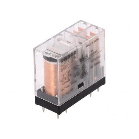 Releu Electromagnetic DPST-NO 5VDC 3A | Electronic-mag.ro | Componente Electronice