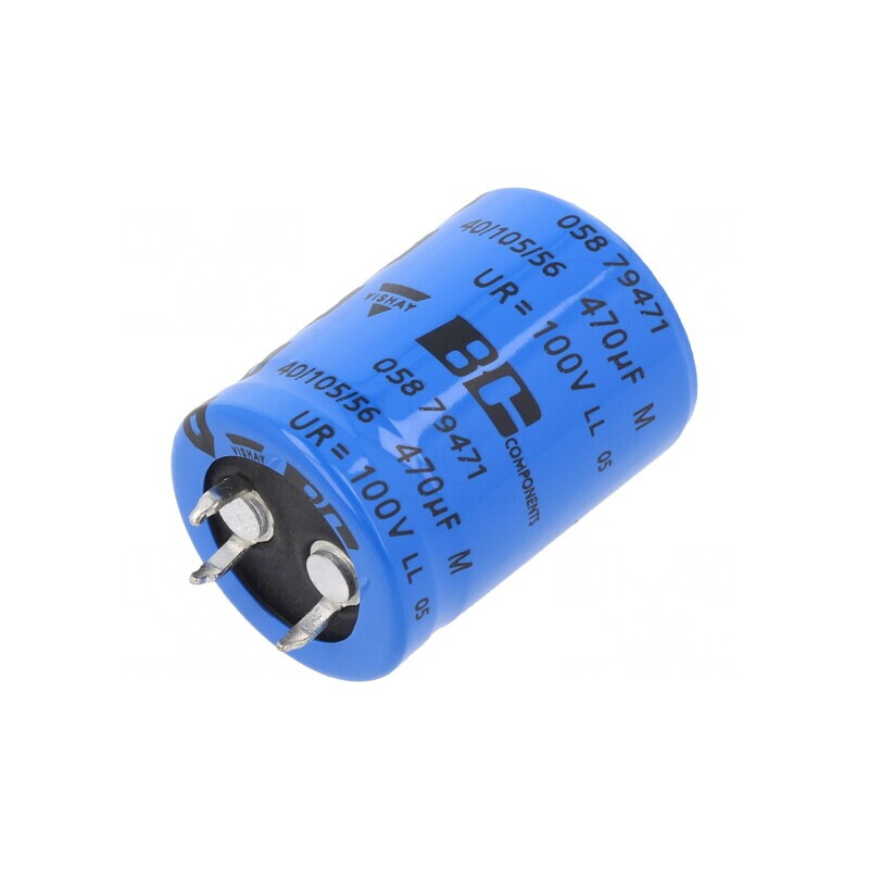 Condensator Electrolitic SNAP-IN 470uF 100V 22x30mm | Electronic-mag.ro | Componente Electronice