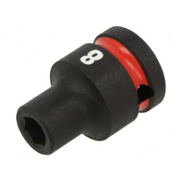 Tubulară Impact HEX 8mm 1/2 Scurtă 6 Puncte | Electronic-mag.ro | Componente Electronice