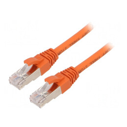 Patch Cord Cat.6a S/FTP LSZH 0.5m | Electronic-mag.ro | Componente Electronice