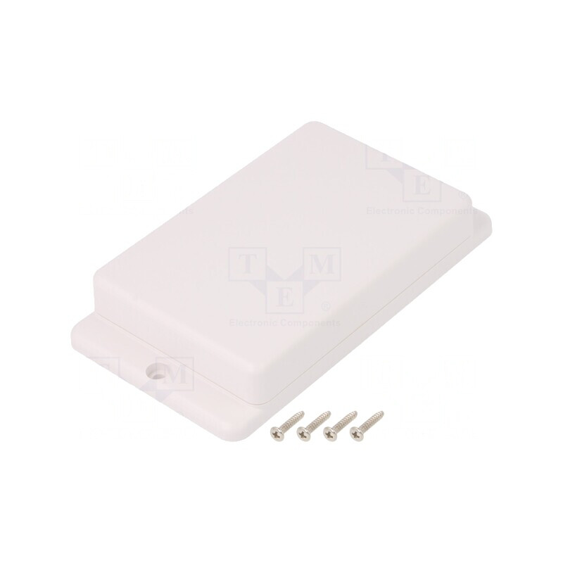 Carcasă Universală ABS Albă 70.6mm x 105mm x 20.5mm | Electronic-mag.ro | Componente Electronice