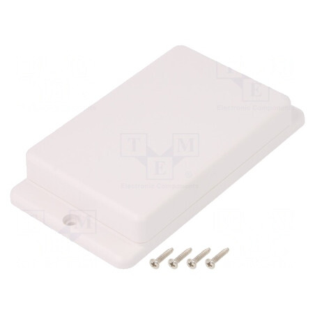 Carcasă Universală ABS Albă 70.6mm x 105mm x 20.5mm | Electronic-mag.ro | Componente Electronice