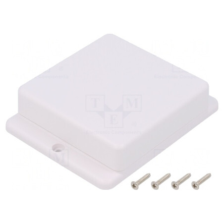 Carcasă Universală Albă TWF ABS 80x80.6x23.5mm | Electronic-mag.ro | Componente Electronice
