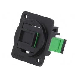 Cuplă Simplă Fibră Optică Monomod Metalică | Electronic-mag.ro | Componente Electronice