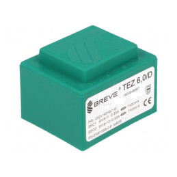 Transformator Încapsulat 6VA 230V 9V 333mA | Electronic-mag.ro | Componente Electronice