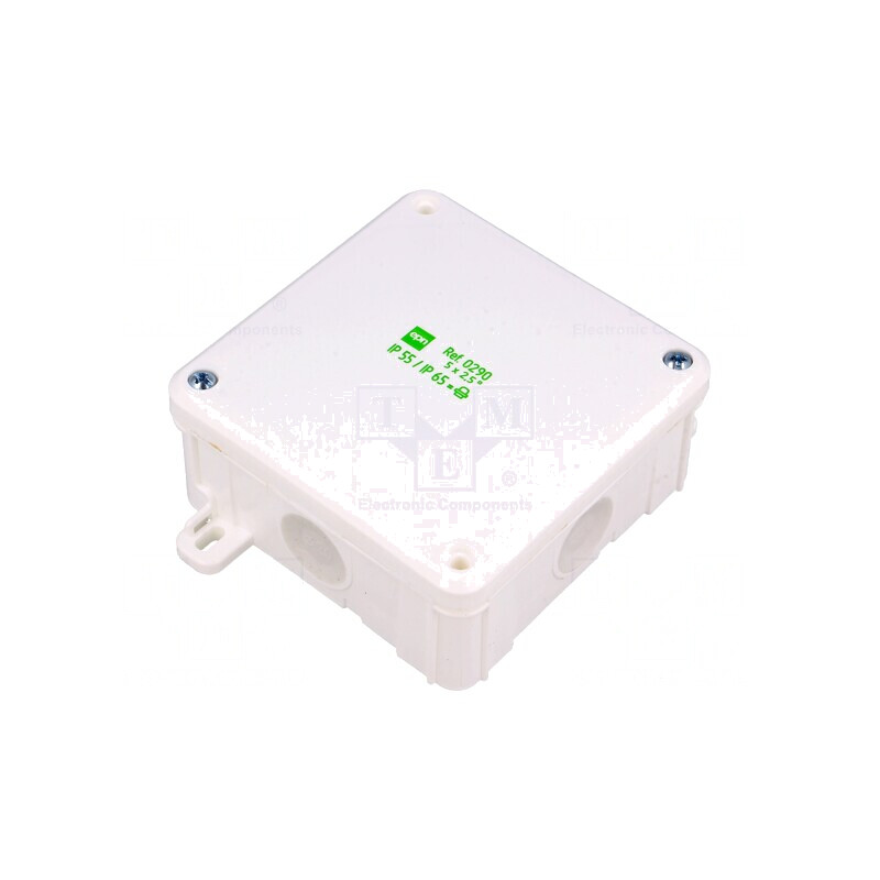 Cutie de Conexiuni perete 98x98x46mm | Electronic-mag.ro | Componente Electronice