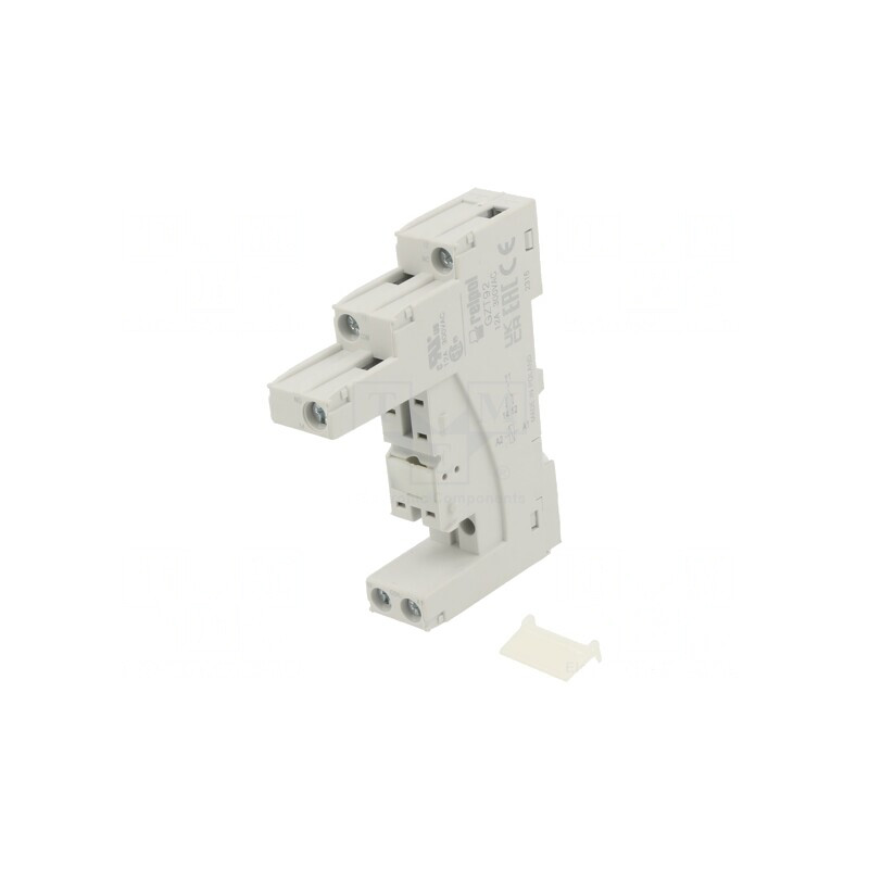 Stativ pe Panou pentru Șină DIN, 12A 300VAC, Serie RM87N | Electronic-mag.ro | Componente Electronice
