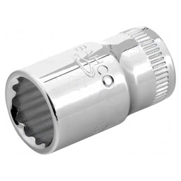 Cheie Tubulară 12 Puncte 1/4" 24.7mm Oțel Aliat | Electronic-mag.ro | Componente Electronice