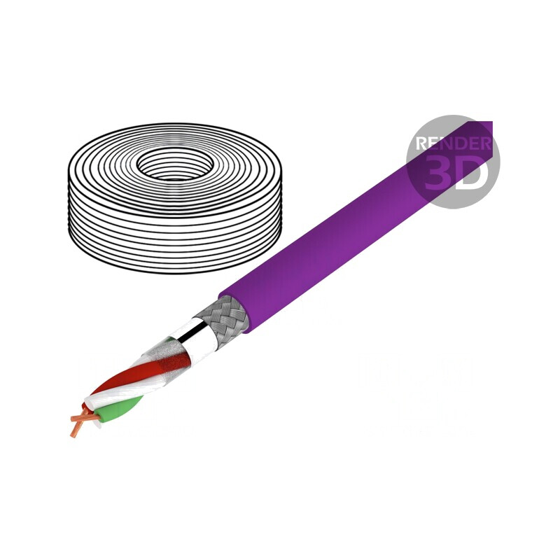 Cablu pentru Transmitere Date Chainflex CF898 2x0,25mm2 | Electronic-mag.ro | Componente Electronice