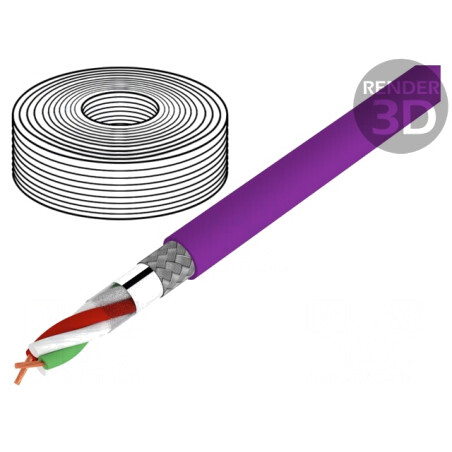 Cablu pentru Transmitere Date Chainflex CF898 2x0,25mm2 | Electronic-mag.ro | Componente Electronice