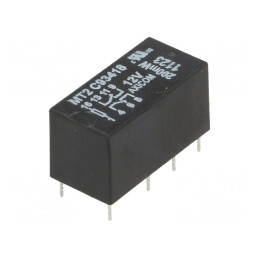 Releu Electromagnetic DPDT 12VDC 250VAC 2A PCB | Electronic-mag.ro | Componente Electronice
