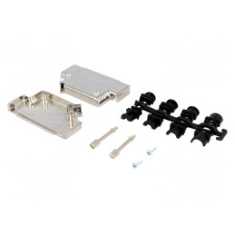 Carcasă pentru conectori D-Sub 37pin și D-Sub HD 62pin | Electronic-mag.ro | Componente Electronice