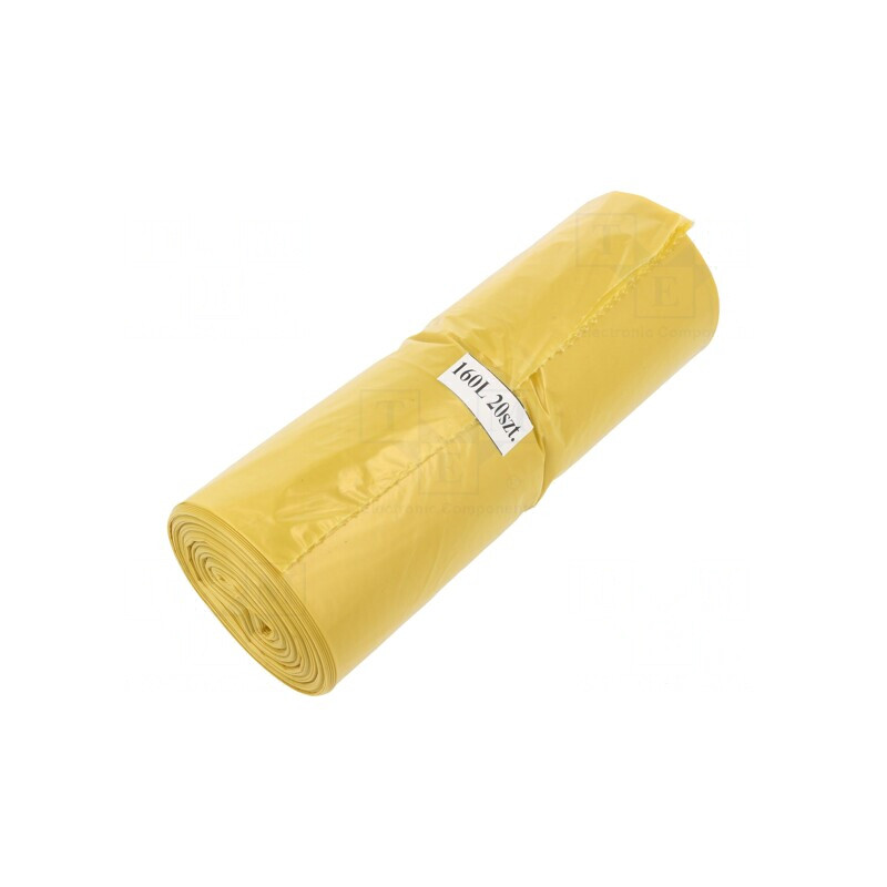 Saci gunoi galben 160L 20 buc. | Electronic-mag.ro | Componente Electronice