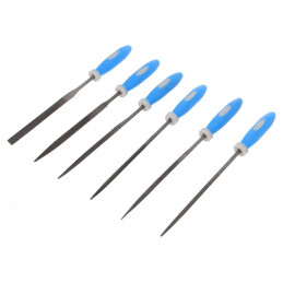 Kit pile pilă-ac 6 bucăți 160mm/100mm blister | Electronic-mag.ro | Componente Electronice