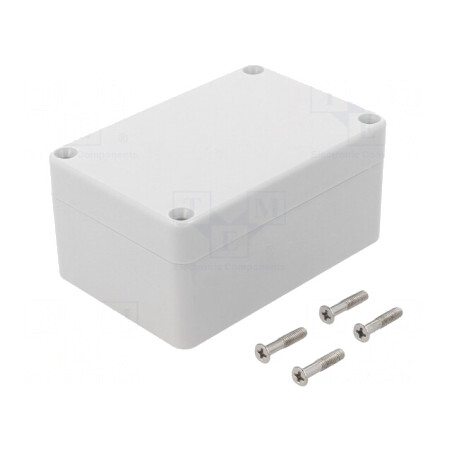 Carcasă Universală ABS Gri Deschis 68x100x50mm | Electronic-mag.ro | Componente Electronice