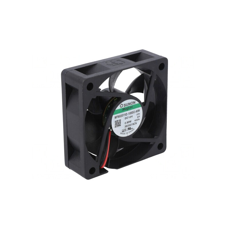Ventilator axial DC 12V 60x60mm 32m3/h | Electronic-mag.ro | Componente Electronice