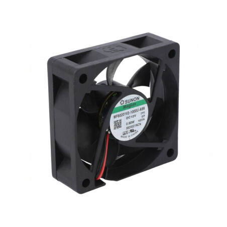 Ventilator axial DC 12V 60x60mm 32m3/h | Electronic-mag.ro | Componente Electronice