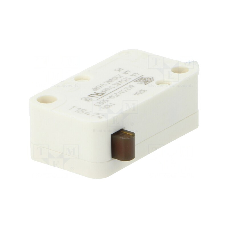 Microîntrerupător SNAP ACTION 4A 250VAC SPST NC NO | Electronic-mag.ro | Componente Electronice