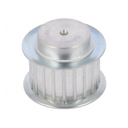 Roată de curea AT5 aluminiu 30,6mm 10mm | Electronic-mag.ro | Componente Electronice