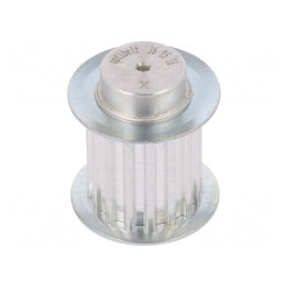 Roată de curea T5 aluminiu 25mm | Electronic-mag.ro | Componente Electronice