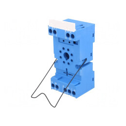Stativ pentru şină DIN 8 10A 250VAC pe panou Serie 60.12 | Electronic-mag.ro | Componente Electronice