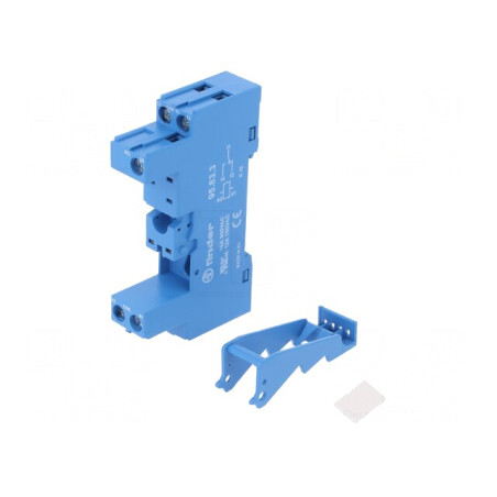 Stativ pentru Șină DIN cu Cleme și Șurub IP20 10A 250VAC | Electronic-mag.ro | Componente Electronice