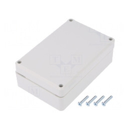 Carcasă Universală cu Bucşă din Alamă 80x120x41mm | Electronic-mag.ro | Componente Electronice