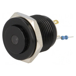 Comutator Anti-Vandalism SPST-NO 2A 36VDC IP65 12V | Electronic-mag.ro | Componente Electronice