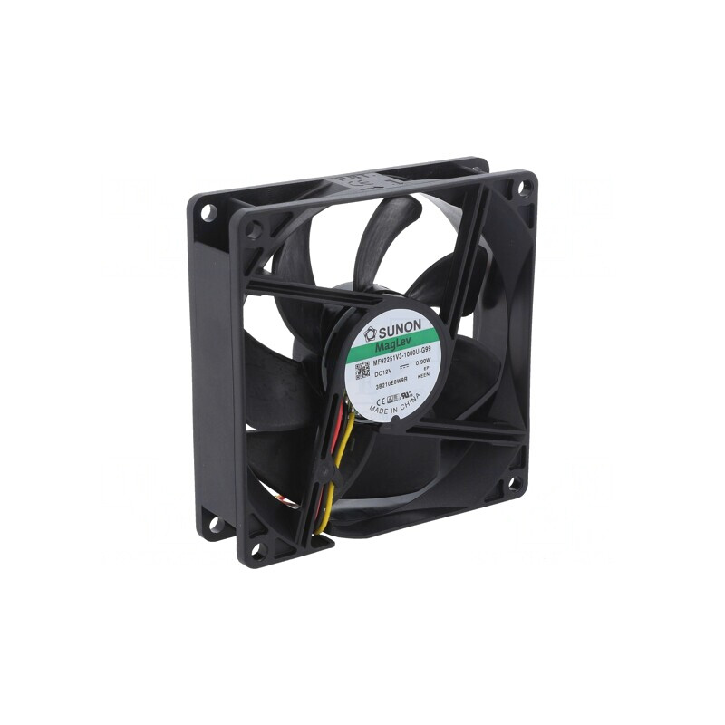 Ventilator DC Axial 12V 92mm 67m3/h 28dBA | Electronic-mag.ro | Componente Electronice