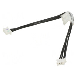 Mufă cablu-placă mamă x2 PicoBlade 4 pini cu cabluri | Electronic-mag.ro | Componente Electronice