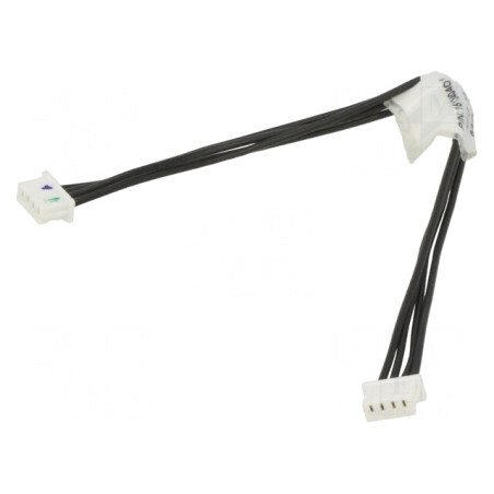 Mufă cablu-placă mamă x2 PicoBlade 4 pini cu cabluri | Electronic-mag.ro | Componente Electronice
