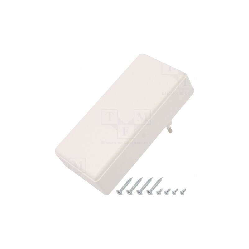 Carcasă ABS Albă pentru Alimentator 120x56x31mm | Electronic-mag.ro | Componente Electronice