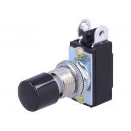 Comutator acționat prin apăsare 3A 125VAC | Electronic-mag.ro | Componente Electronice