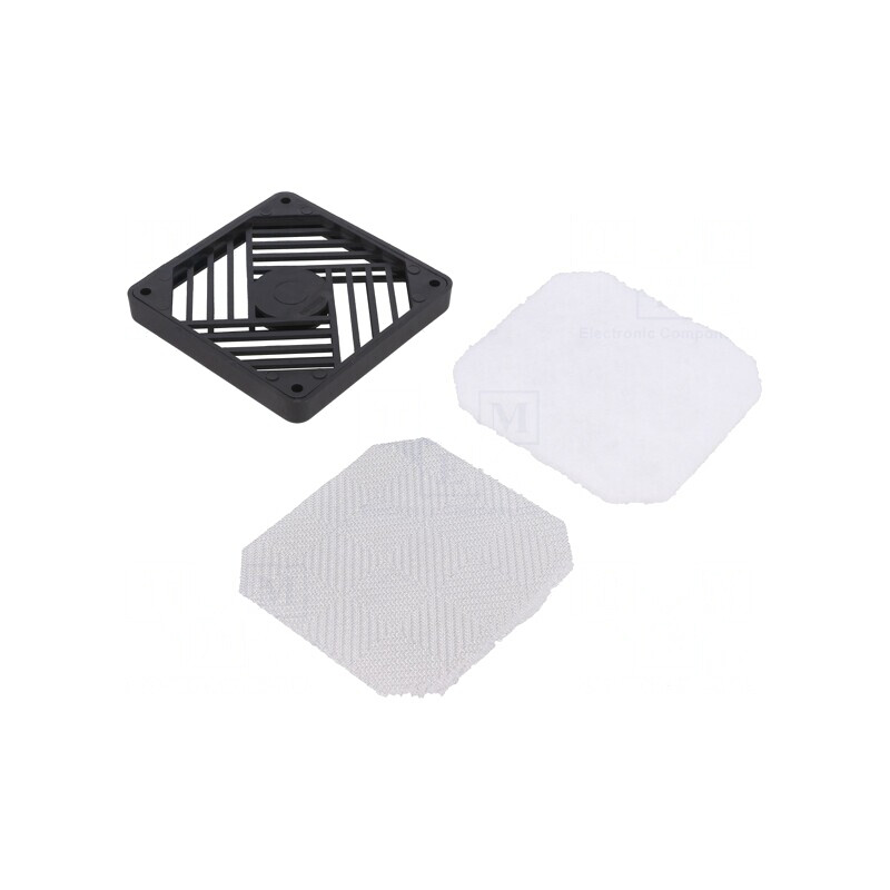 Grilaj de Protecție 92x92mm pentru Ventilatoare | Electronic-mag.ro | Componente Electronice