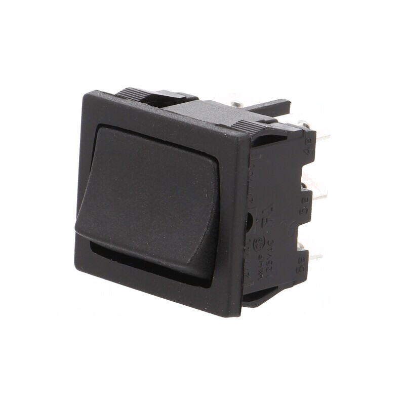 Comutator Basculant DPDT Negru 10A ON-ON | Electronic-mag.ro | Componente Electronice Comutator Basculant DPDT Negru 10A ON-ON | Electronic-mag.ro | Componente Electronice