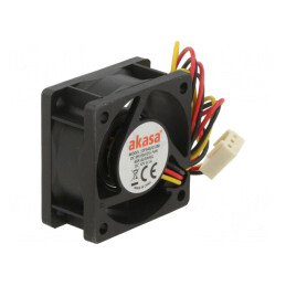 Ventilator DC Axial 12V 40x40x20mm 25dBA 5000RPM | Electronic-mag.ro | Componente Electronice