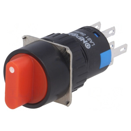 Comutator rotativ 3 poziții 3A 220VAC 2A 24VDC | Electronic-mag.ro | Componente Electronice