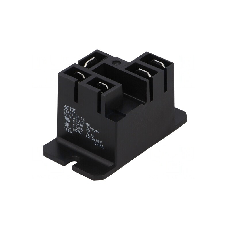 Releu electromagnetic SPDT 12VDC 20A T9A | Electronic-mag.ro | Componente Electronice