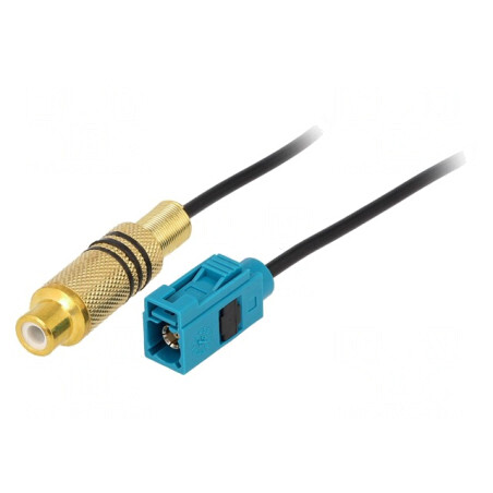 Adaptor Video Fakra la RCA 0,25m pentru Ford și Mercedes | Electronic-mag.ro | Componente Electronice