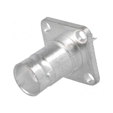 Soclu BNC Mamă 50Ω PTFE Argintat Lipire | Electronic-mag.ro | Componente Electronice